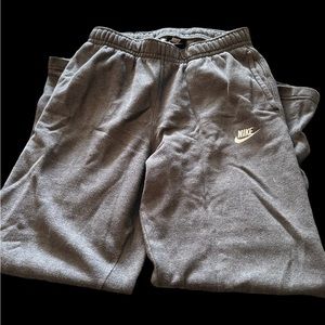Nike men’s sweatpants size medium, grey